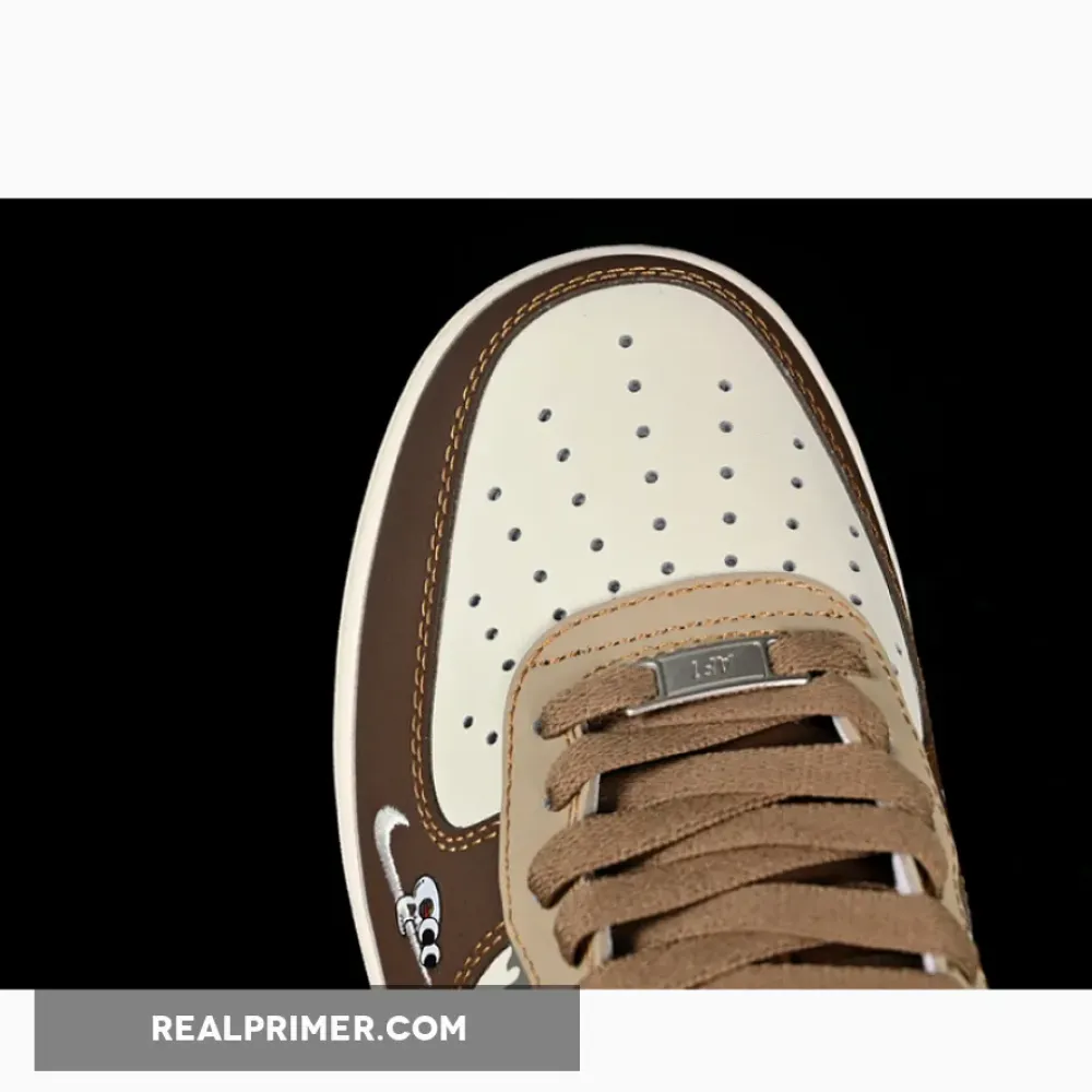 AIR FORCE 1 07 LOW WHITE/BROWN/PURPLE LJ8822-101