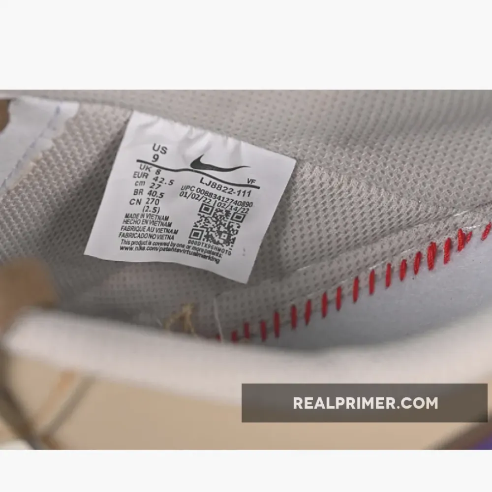 AIR FORCE 1 07 LOW WHITE/BROWN/PURPLE LJ8822-101