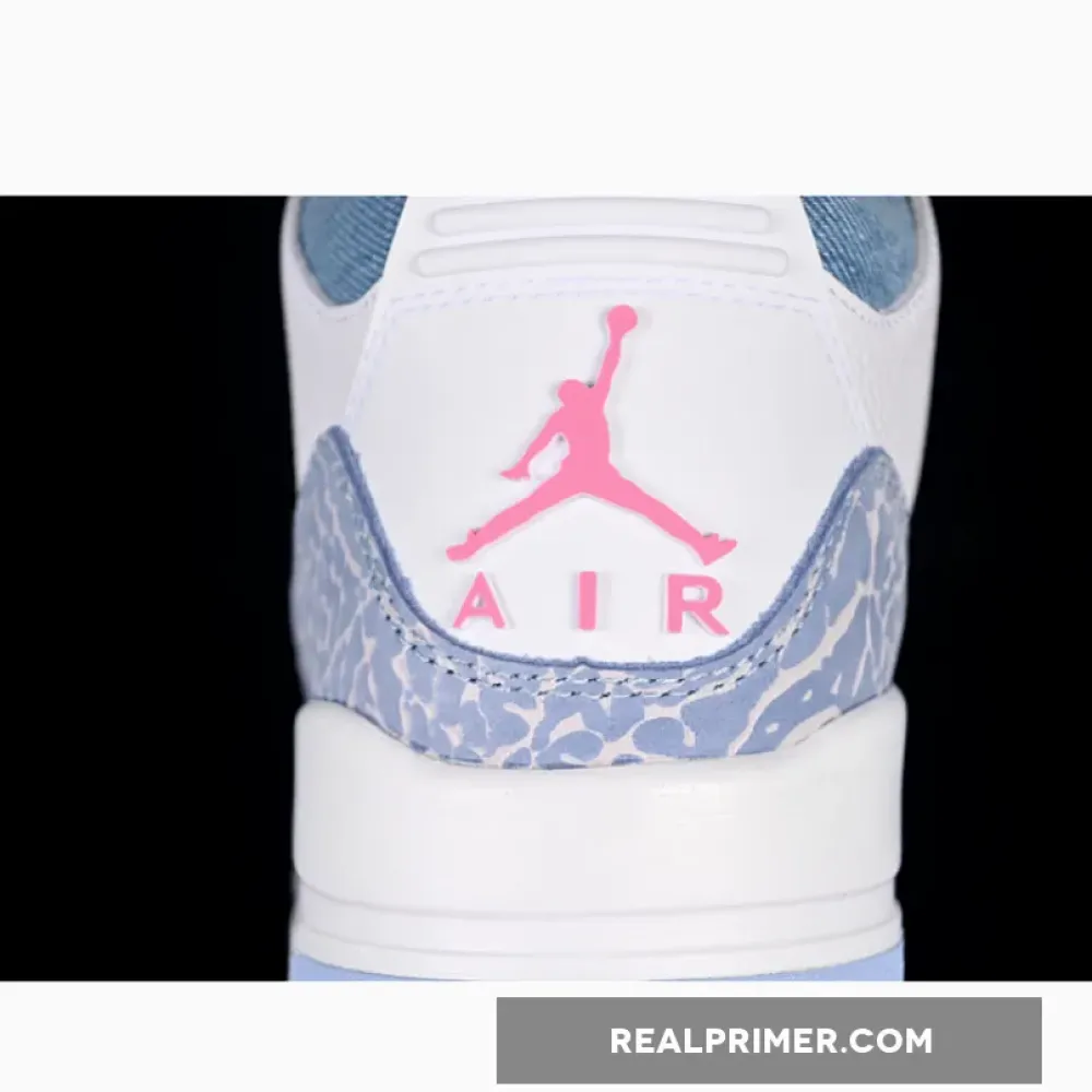 AIR JORDAN 3 COBALT BLISS WHITE/BLUE/PINK HQ0784-101