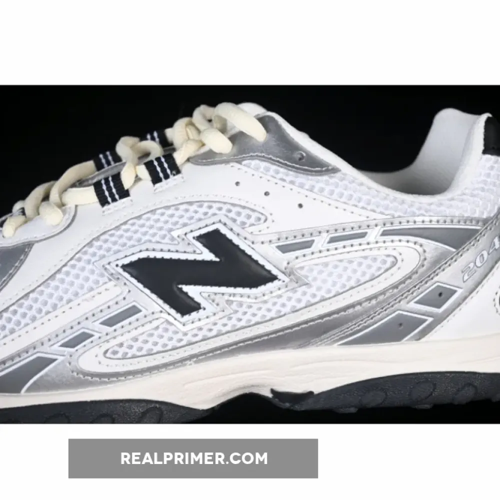 NEW BALANCE 204 WHITE/GREY/SILVER/BLACK U204LSWD