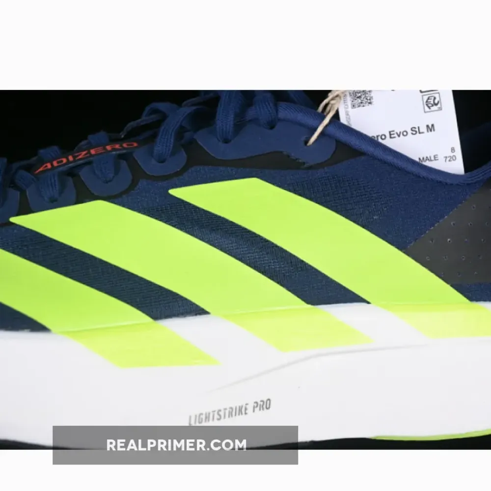 ADIZERO EVO SL WHITE/BLUE/GREEN JR3415