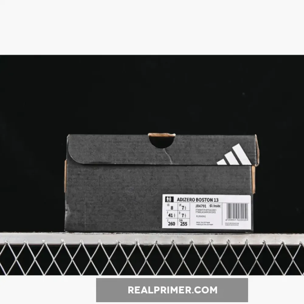 ADIZERO BOSTON 13 WHITE/GREY/BLUE/BLACK JR4791