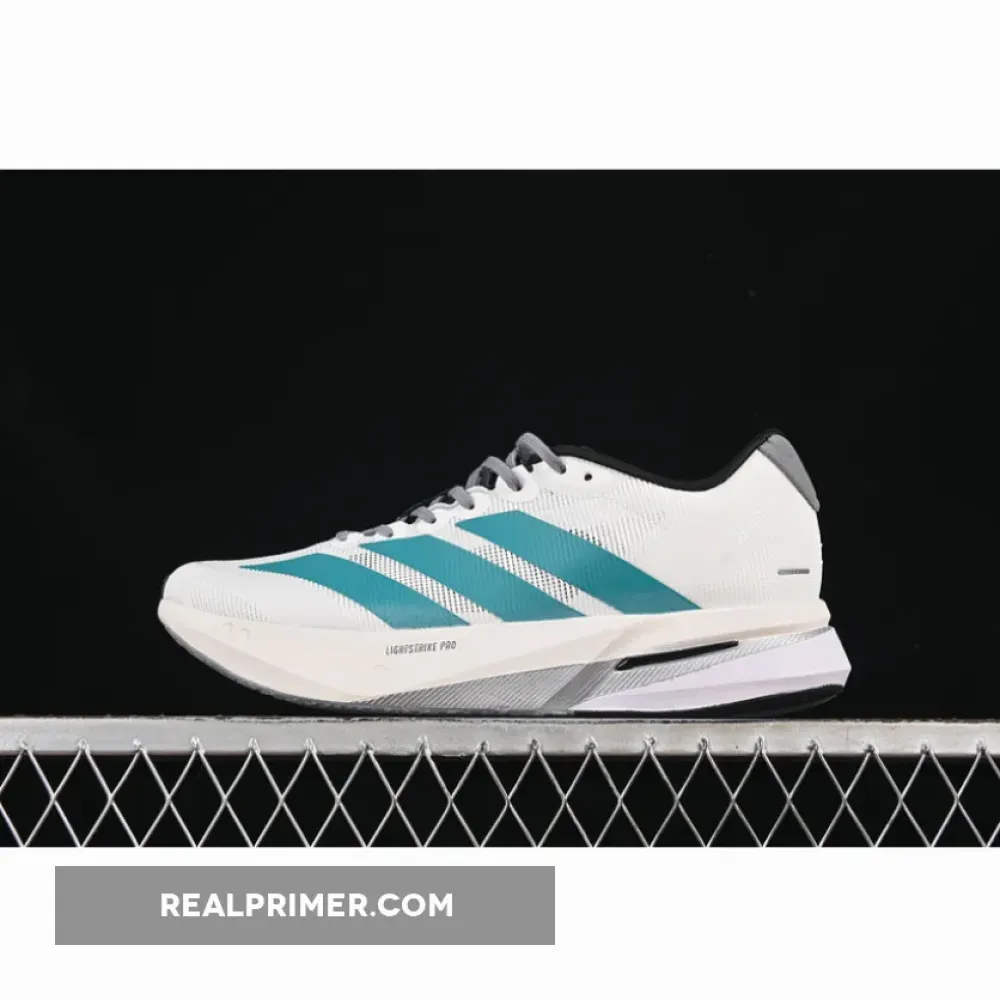ADIZERO BOSTON 13 WHITE/GREY/BLUE/BLACK JR4791