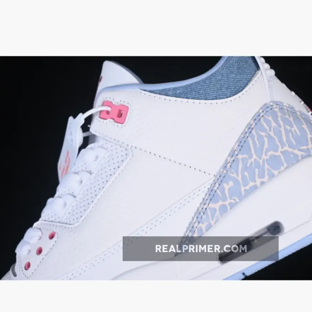 AIR JORDAN 3 COBALT BLISS WHITE/BLUE/RED HQ0784-101