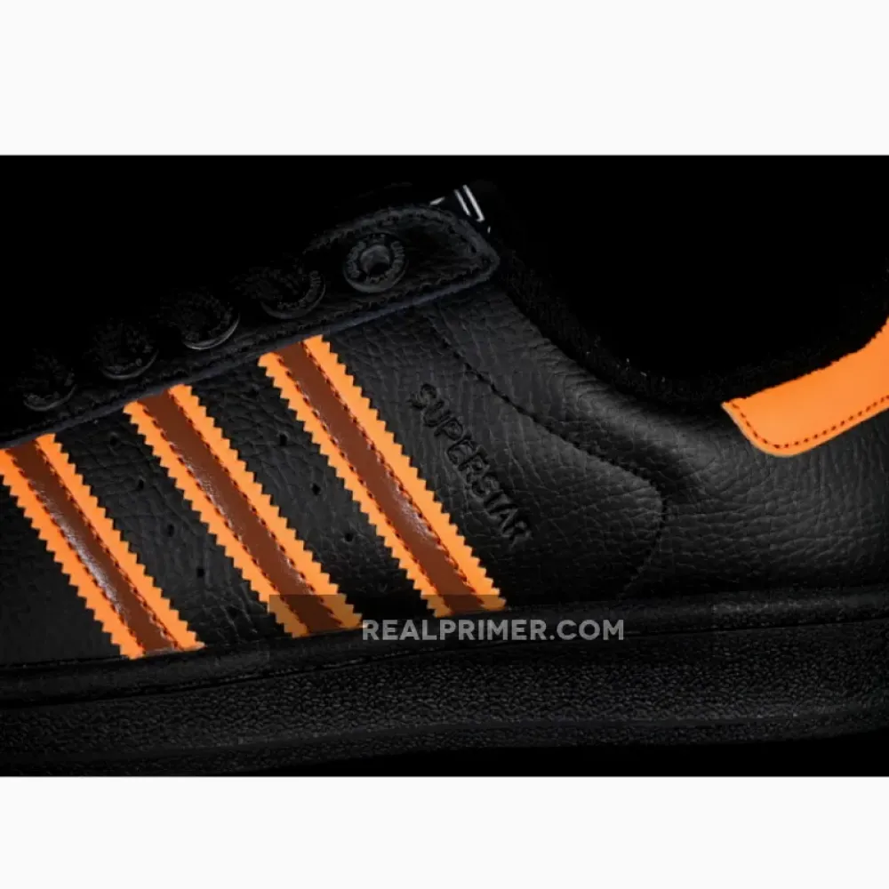 SUPERSTAR II BLACK/ORANGE JQ6469