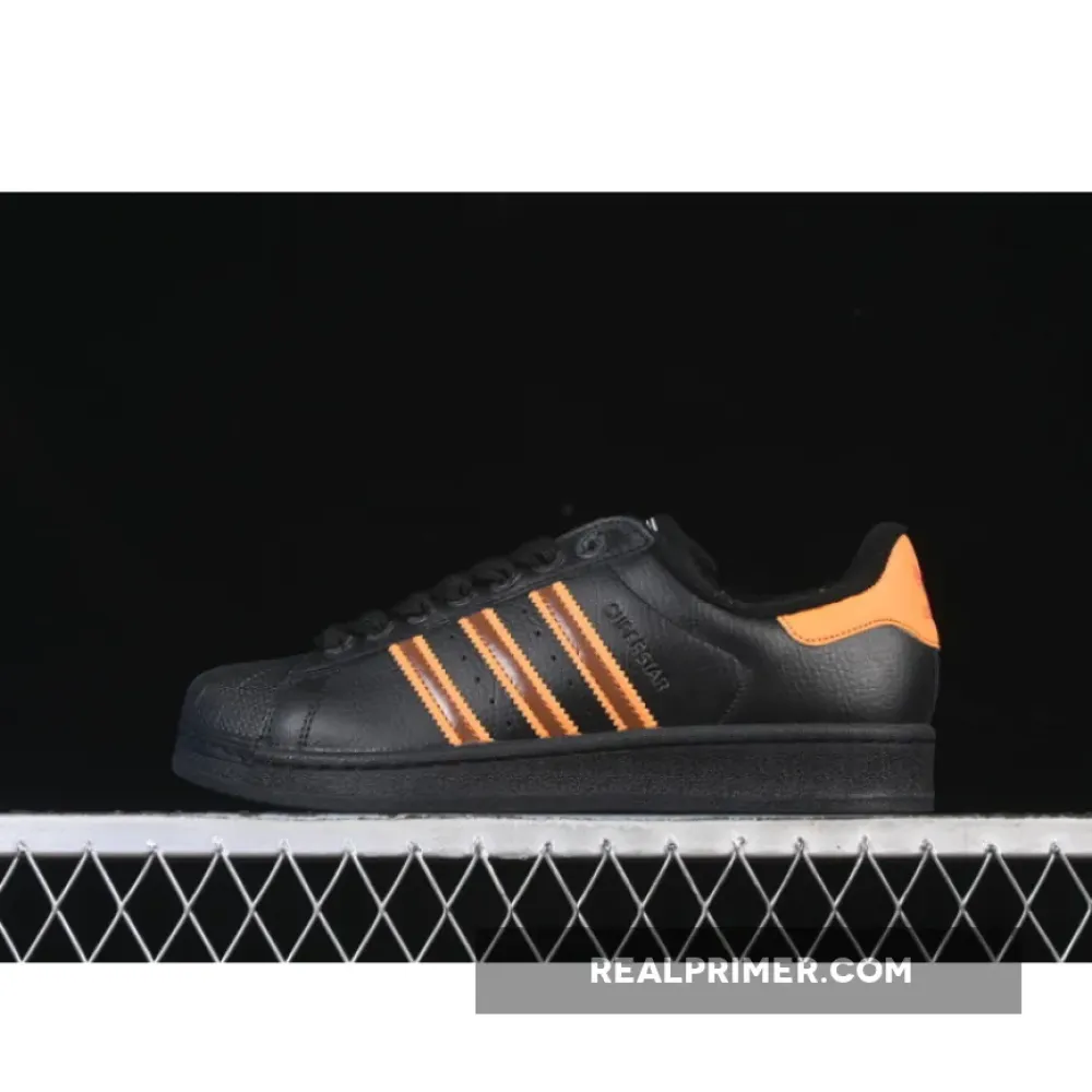 SUPERSTAR II BLACK/ORANGE JQ6469