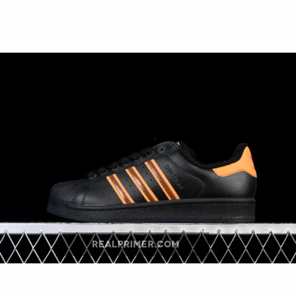 SUPERSTAR II BLACK/ORANGE JQ6469
