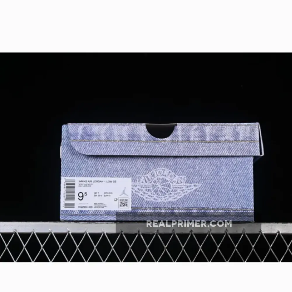 AIR JORDAN 1 LOW DENIM WORN BLUE WHITE/BLUE HQ2004-400