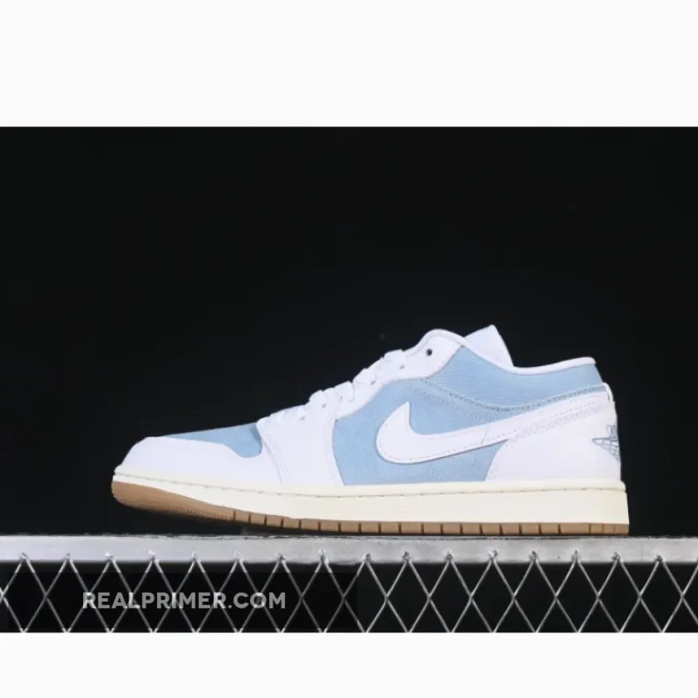 AIR JORDAN 1 LOW DENIM WORN BLUE WHITE/BLUE HQ2004-400