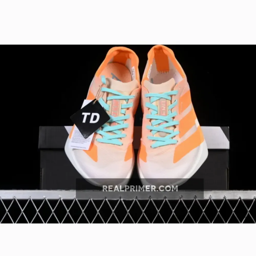 ADIZERO ADIOS 4 M WHITE/ORANGE/GREEN JR1241