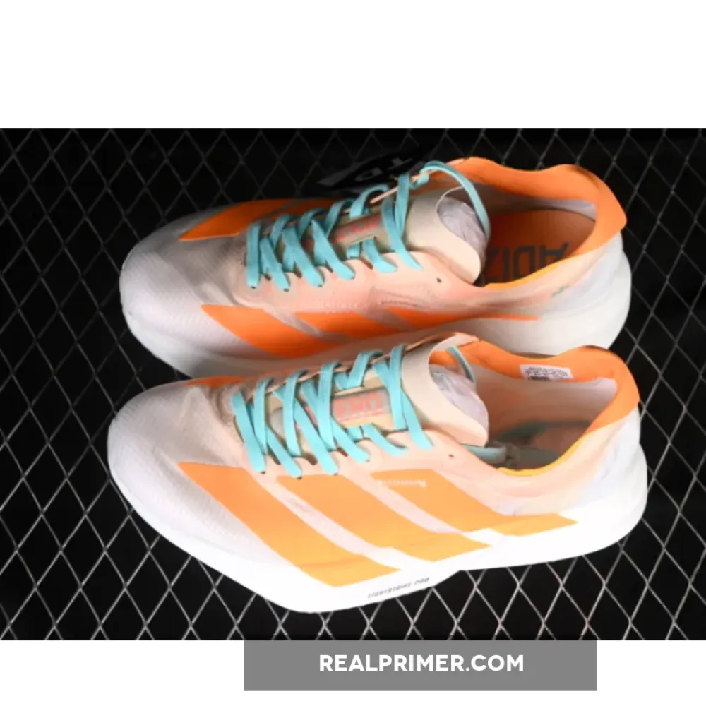 ADIZERO ADIOS 4 M WHITE/ORANGE/GREEN JR1241