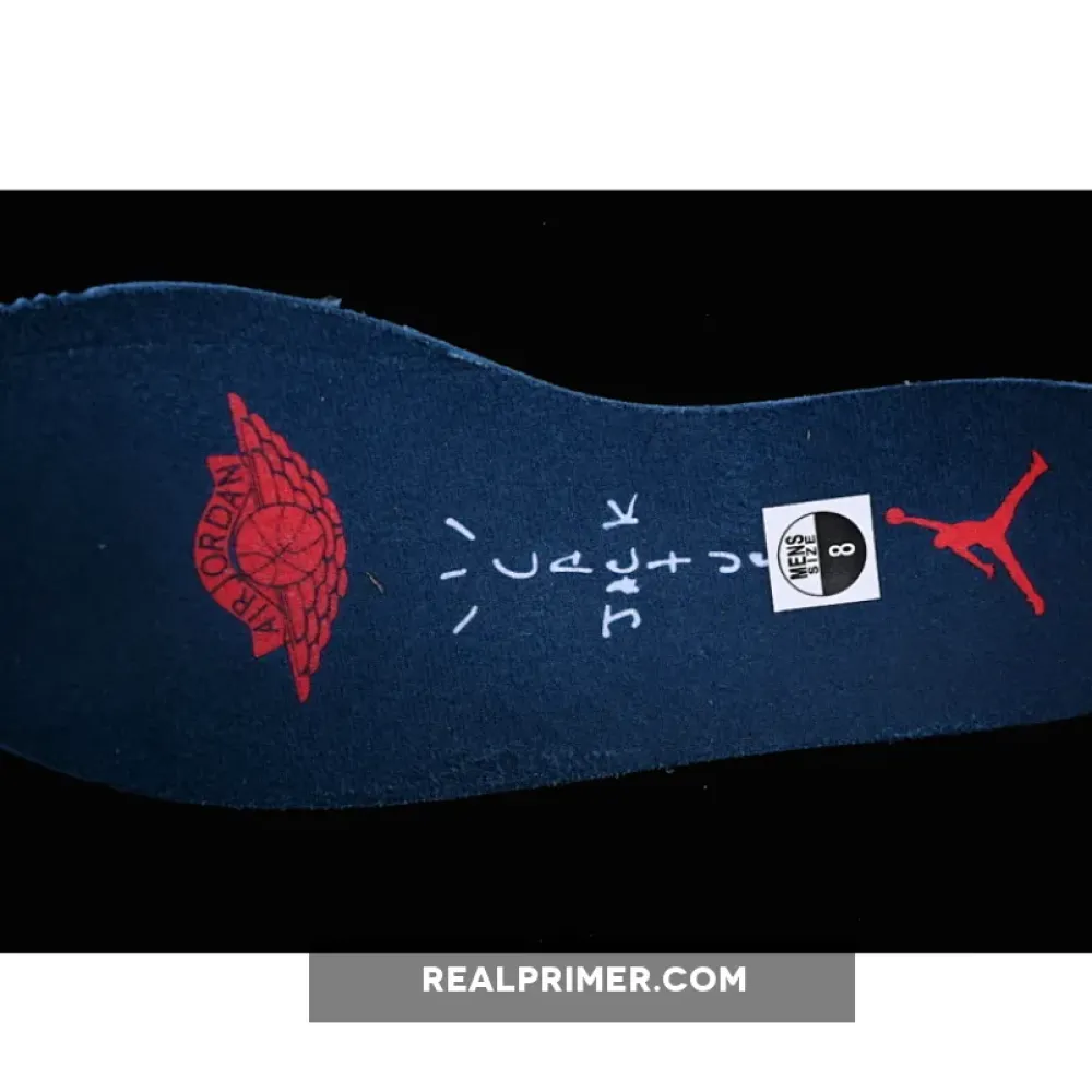 TRAVIS SCOTT AIR JORDAN 1 LOW OG BROWN/BLACK/RED CQ4277-001