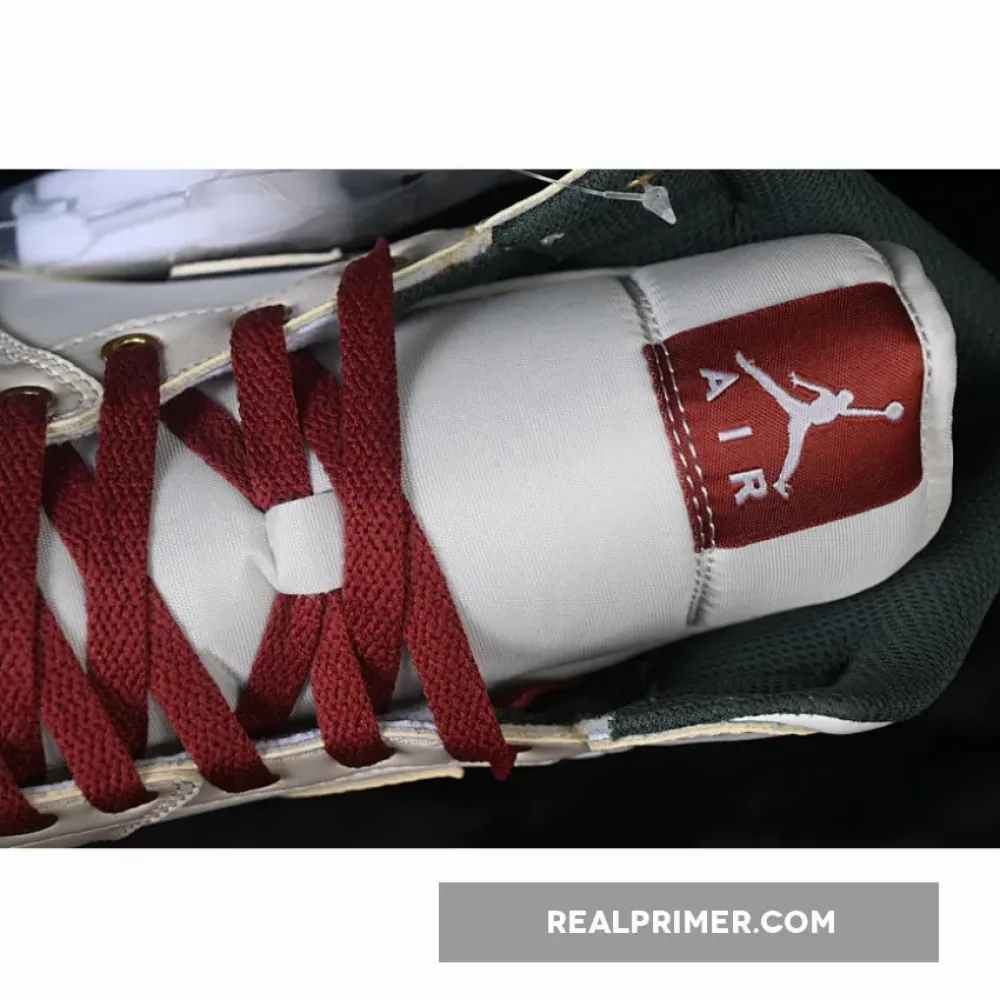 AIR JORDAN 1 MID AJ1 CASUAL SNEAKERS WINE RED/WHITE DQ8426-105