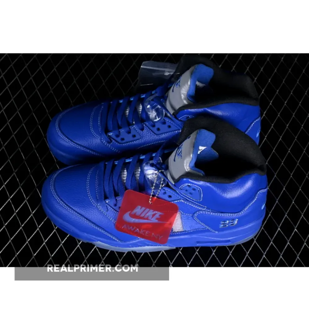 AIR JORDAN 5 RETRO AJ5 KLEIN BLUE/WHITE/GREY DV4982-400
