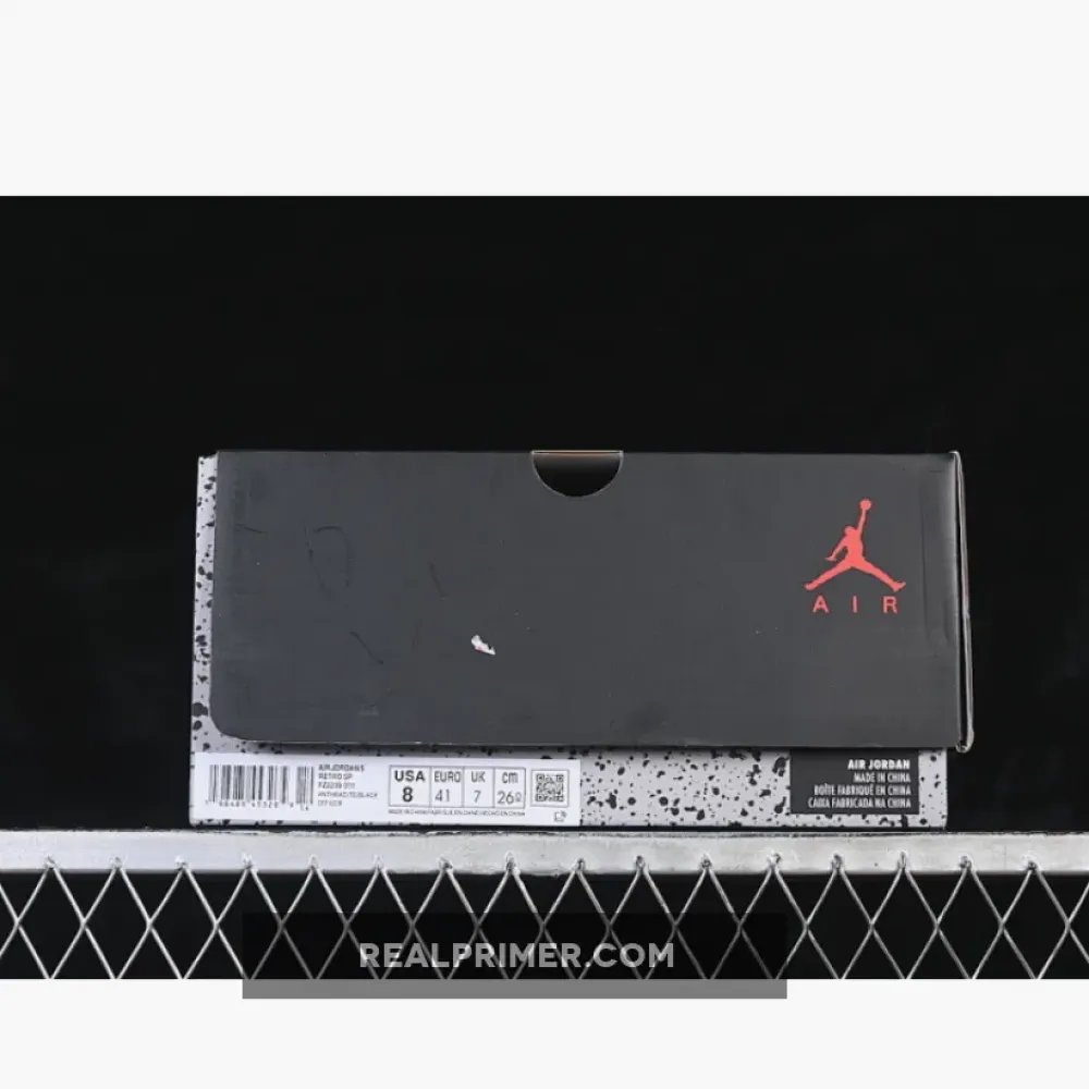 AIR JORDAN 5 RETRO BLACK CAT AJ5 BLACK/DARK GRAY FZ2239-001