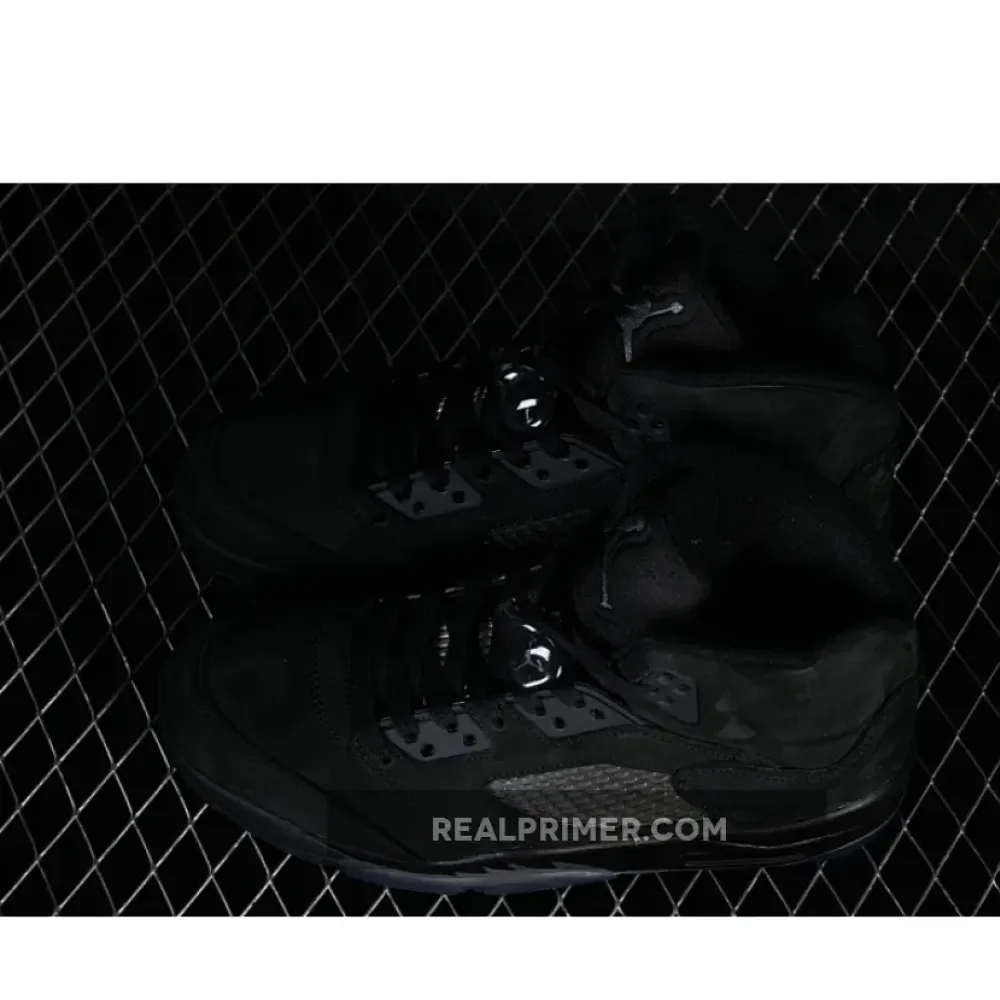 AIR JORDAN 5 RETRO BLACK CAT AJ5 BLACK/DARK GRAY FZ2239-001