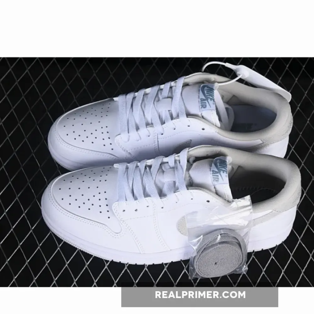 JORDAN 1 LOW OG WHITE/WHITE-NEUTRAL GREY CZ0775-100