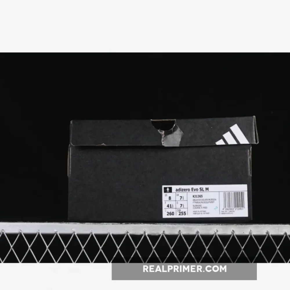 EVO SL BREATHABLE RUNNING SHOES BLACK/DARK GRAY KJ1365