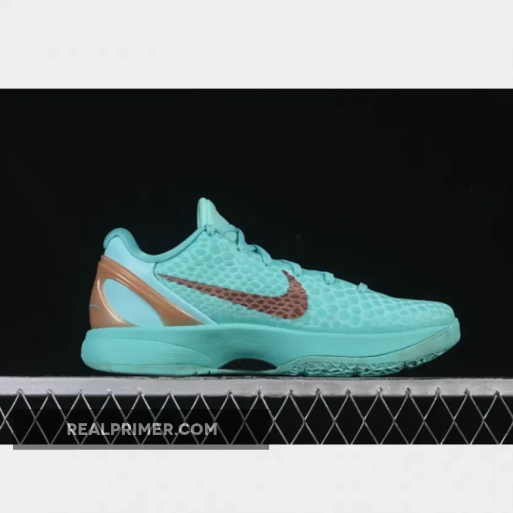 KOBE VI PROTRO 6 PRACTICAL BASKETBALL SHOES SKY BLUE/KHAKI WOMAN:39