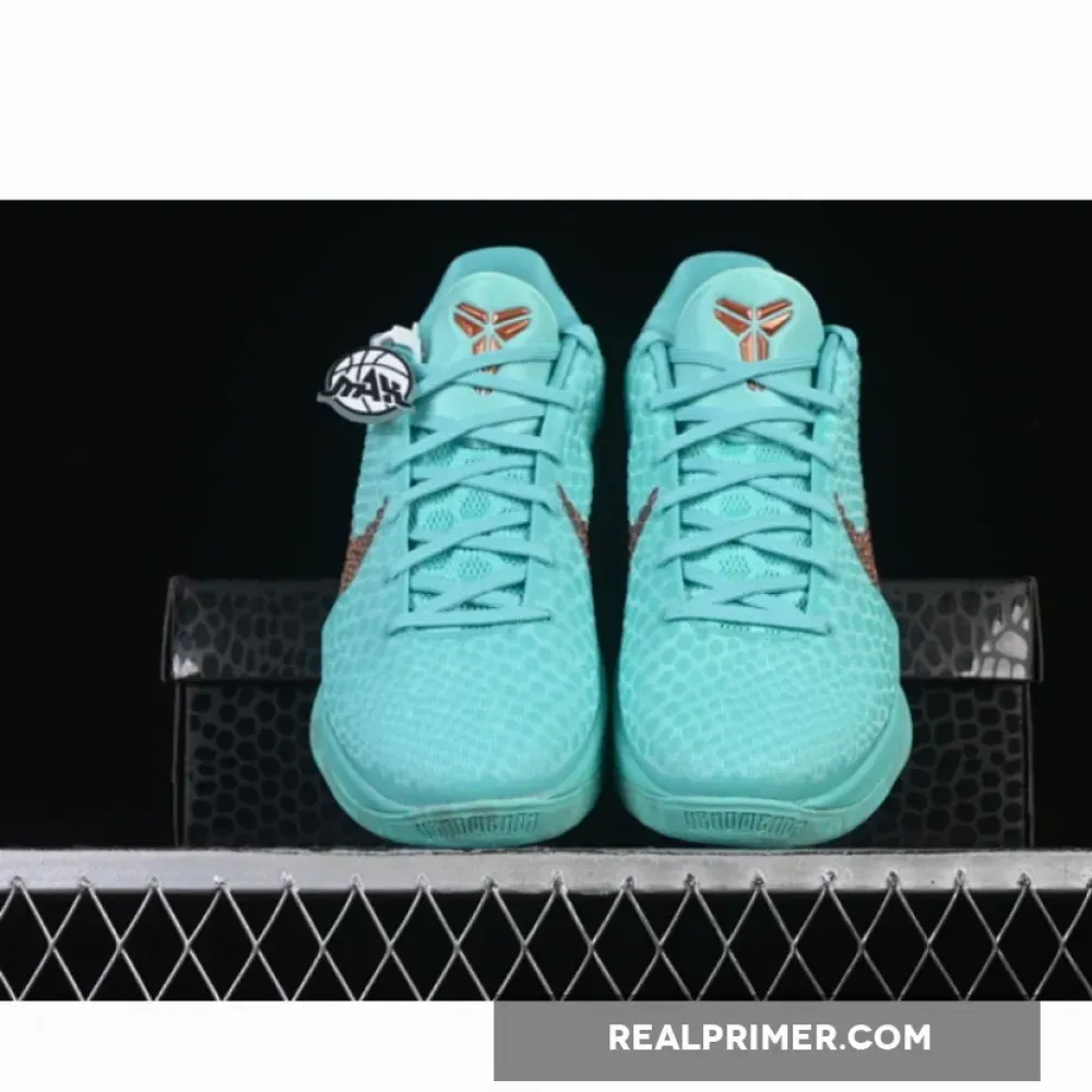 KOBE VI PROTRO 6 PRACTICAL BASKETBALL SHOES SKY BLUE/KHAKI WOMAN:39