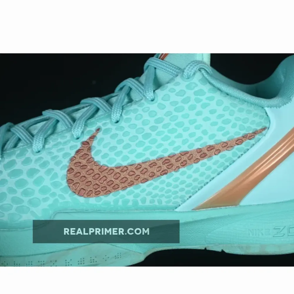 KOBE VI PROTRO 6 PRACTICAL BASKETBALL SHOES SKY BLUE/KHAKI WOMAN:39