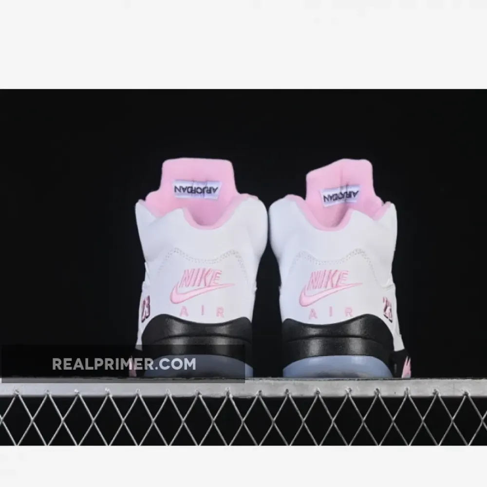 AIR JORDAN 5 RETRO 35TH ANNIVERSARY PINK/BLACK/WHITE WOMAN:39