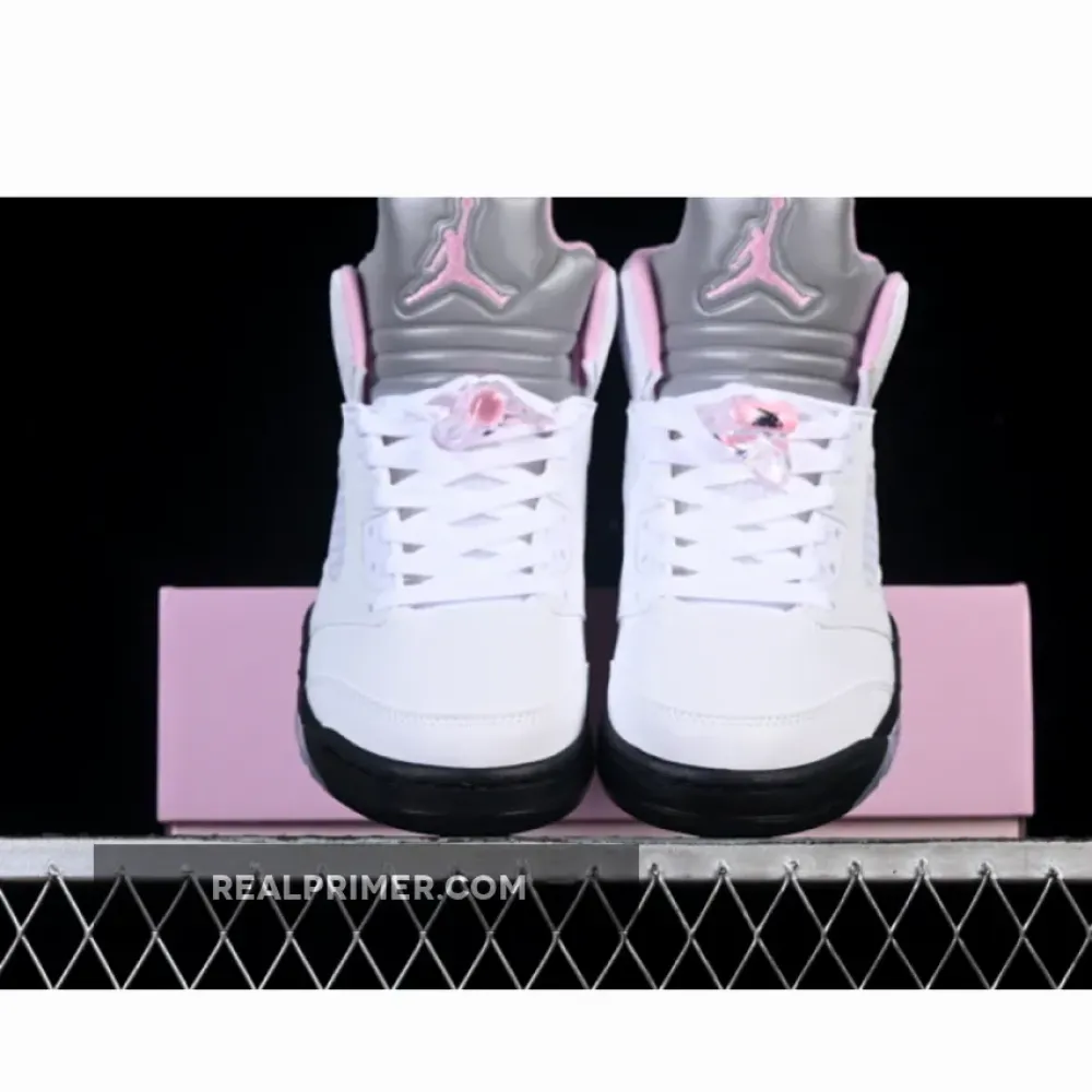 AIR JORDAN 5 RETRO 35TH ANNIVERSARY PINK/BLACK/WHITE WOMAN:39