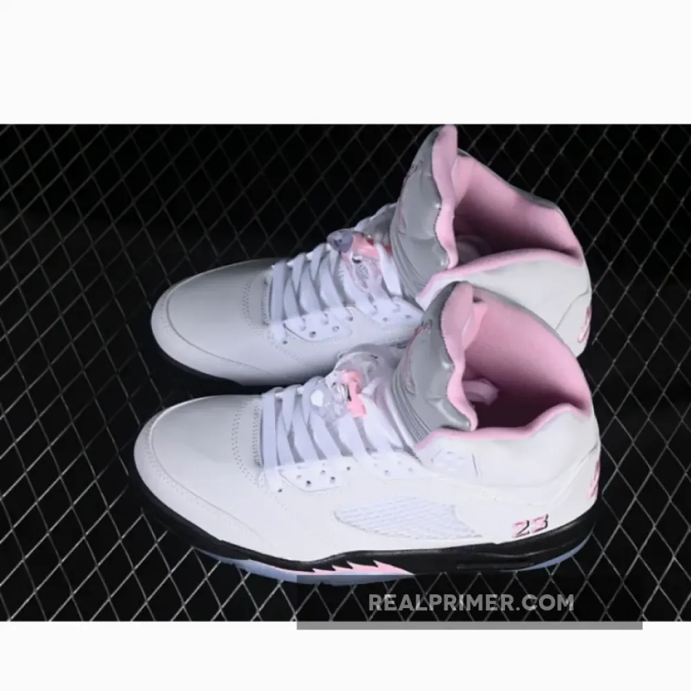 AIR JORDAN 5 RETRO 35TH ANNIVERSARY PINK/BLACK/WHITE WOMAN:39