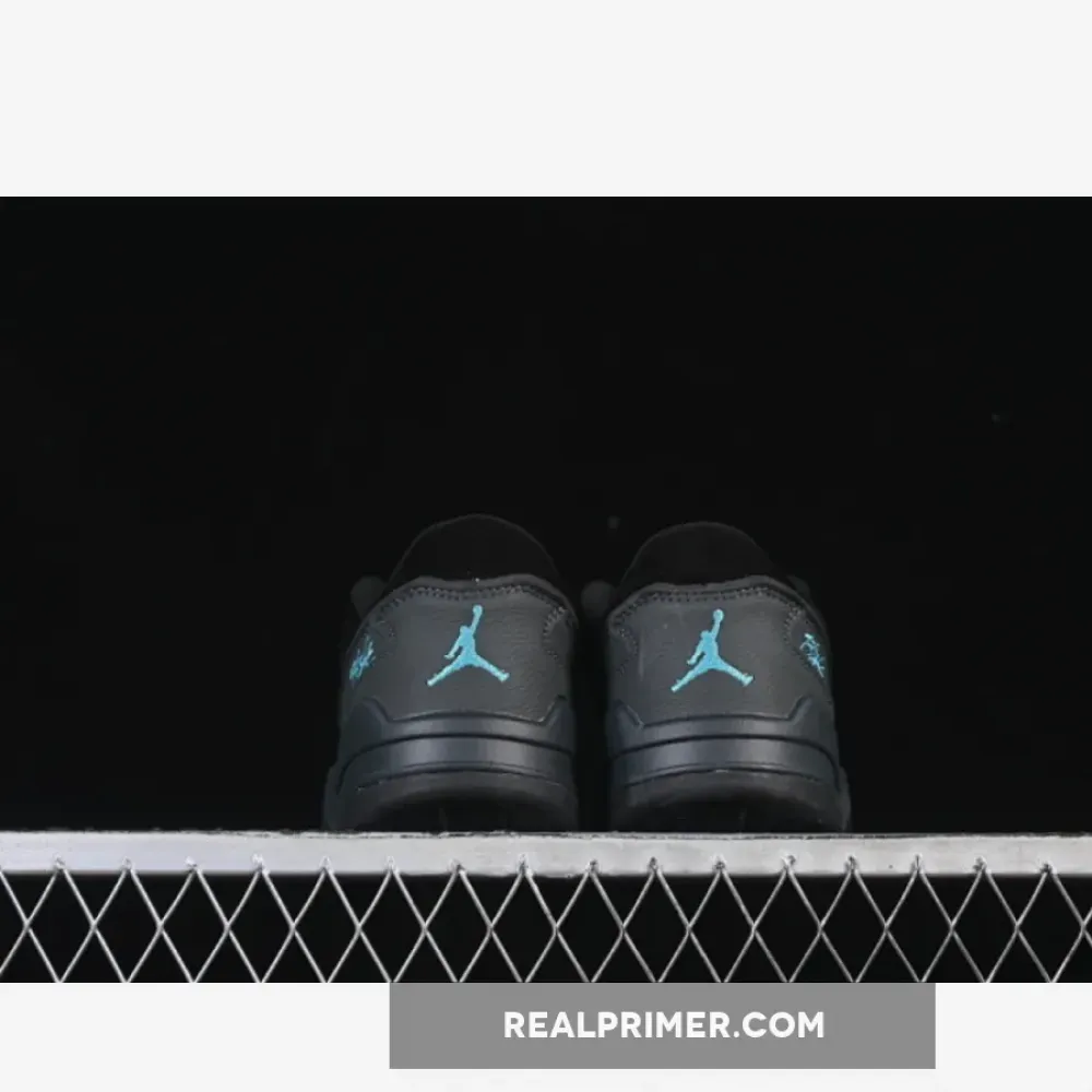 AIR JORDAN FLIGHT COURT AJ RETRO SNEAKERS BLACK/BLUE HF3255-040