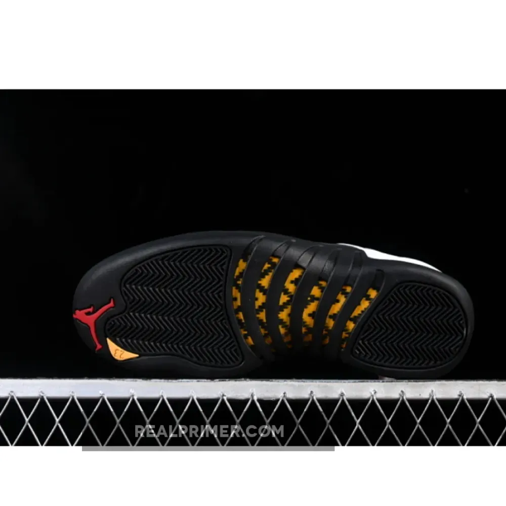 AIR JORDAN 12 RETRO TAXI AJ12  BLACK/WHITE CT8013-117