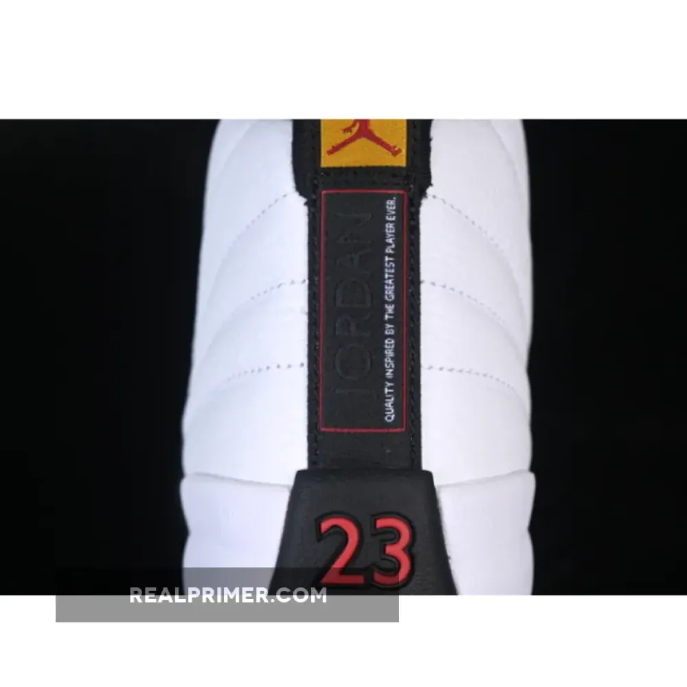 AIR JORDAN 12 RETRO TAXI AJ12  BLACK/WHITE CT8013-117