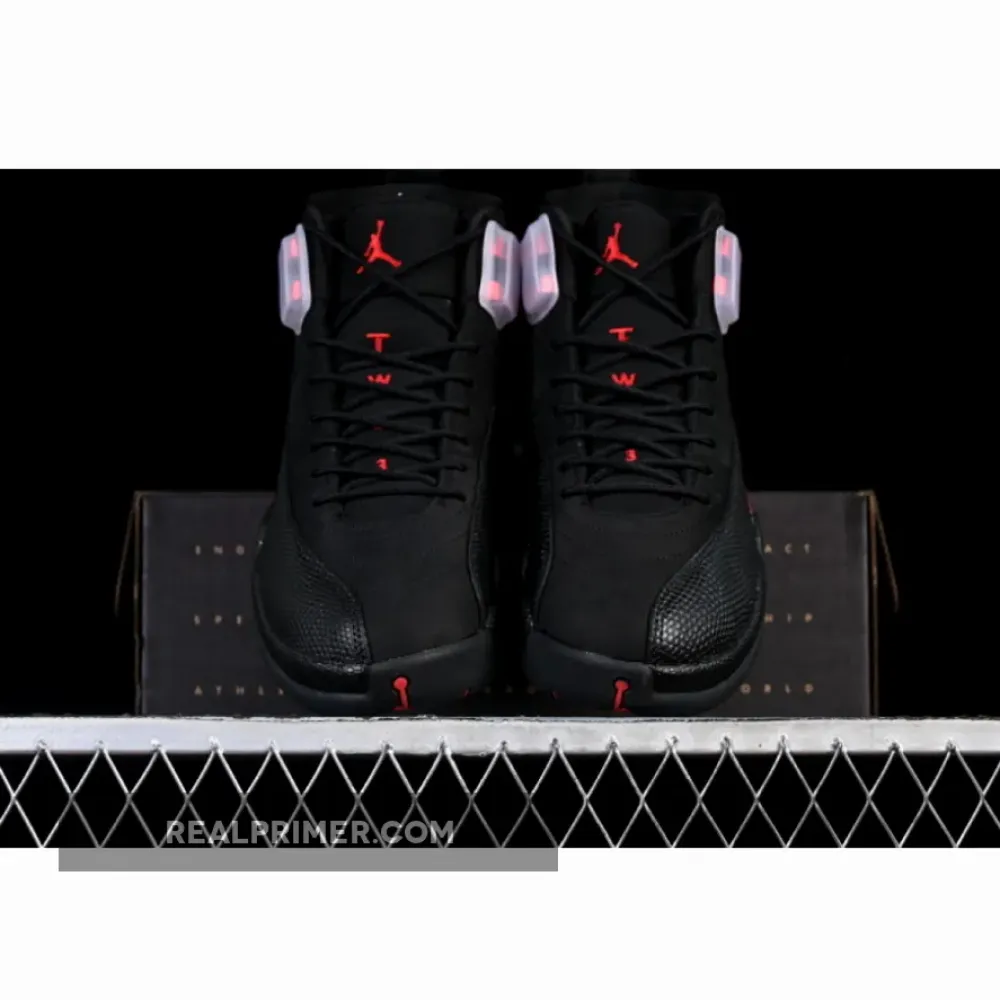 AIR JORDAN 12 RETRO BLOODLINE BLACK/RED CT8013-001