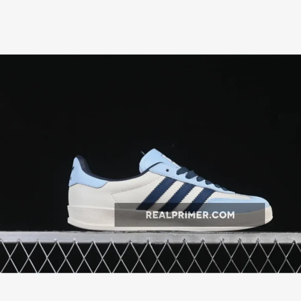 ORIGINALS GAZELLE INDOOR LOW-TOP SNEAKERS BLUE/WHITE DD6609