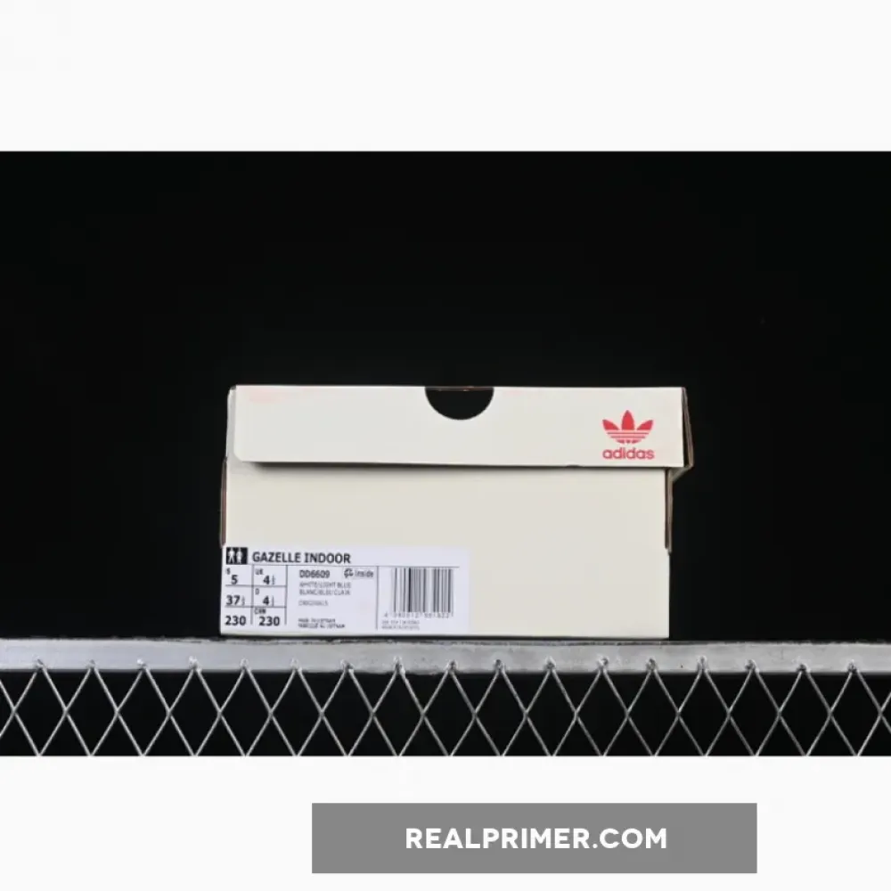 ORIGINALS GAZELLE INDOOR LOW-TOP SNEAKERS BLUE/WHITE DD6609