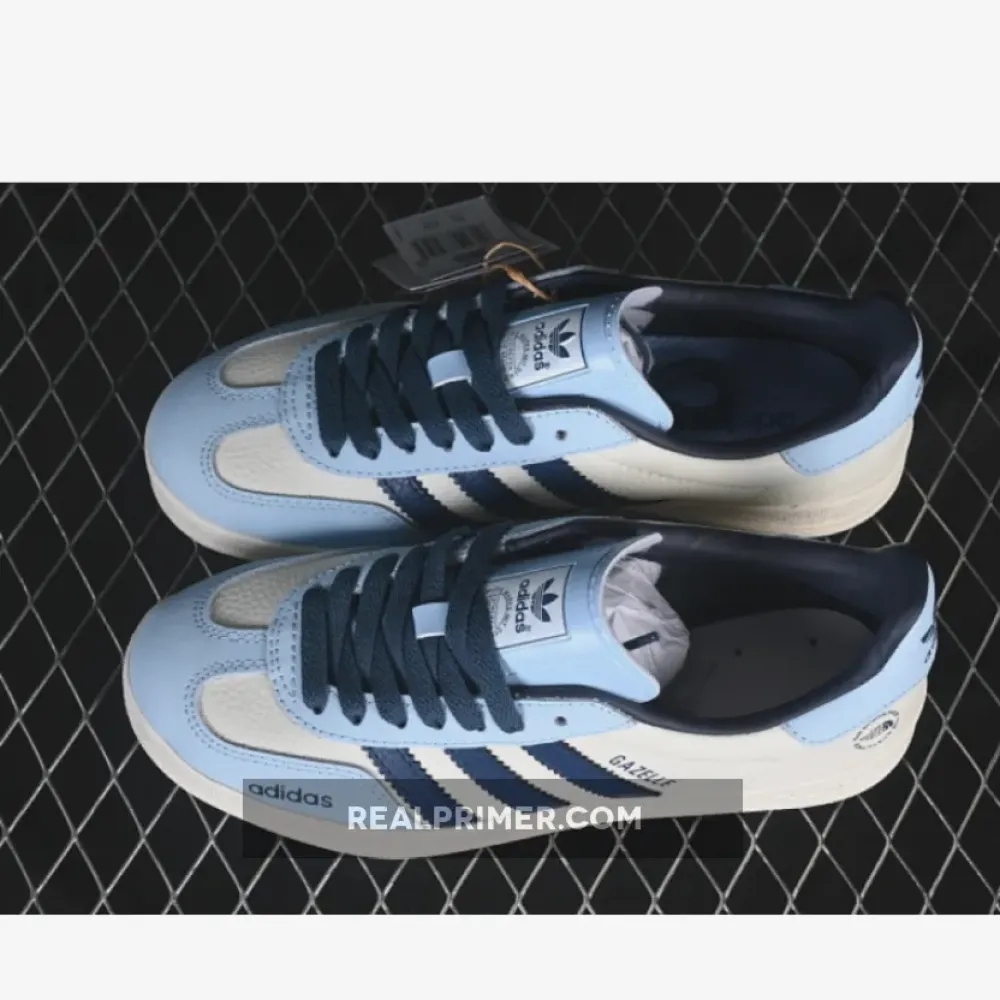 ORIGINALS GAZELLE INDOOR LOW-TOP SNEAKERS BLUE/WHITE DD6609