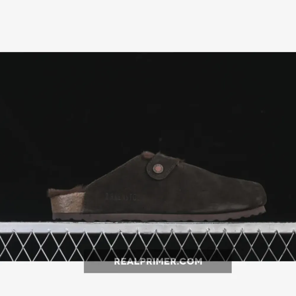 BIRKENSTOCK AUTUMN AND WINTER FLEECE COLLECTION MOCHA BROWN/COFFEE 3QBDUX