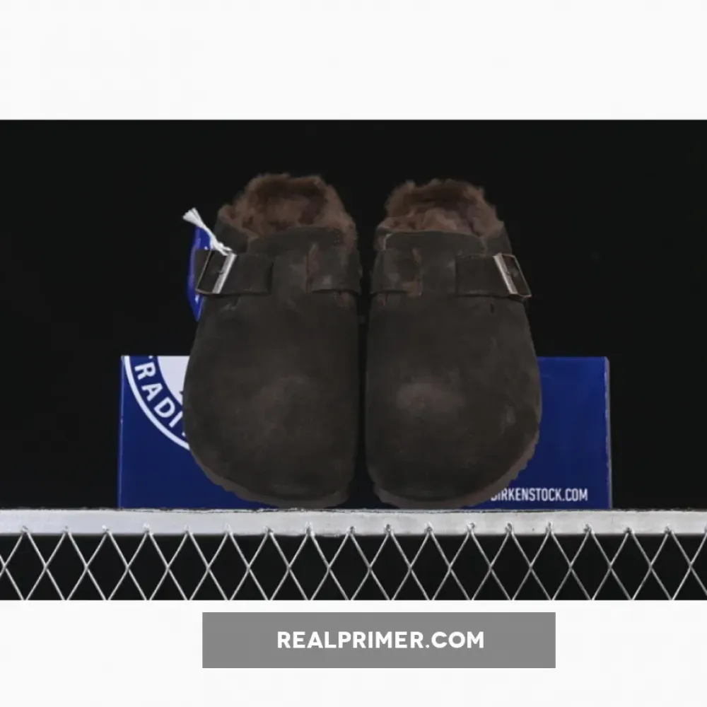 BIRKENSTOCK AUTUMN AND WINTER FLEECE COLLECTION MOCHA BROWN/COFFEE 3QBDUX