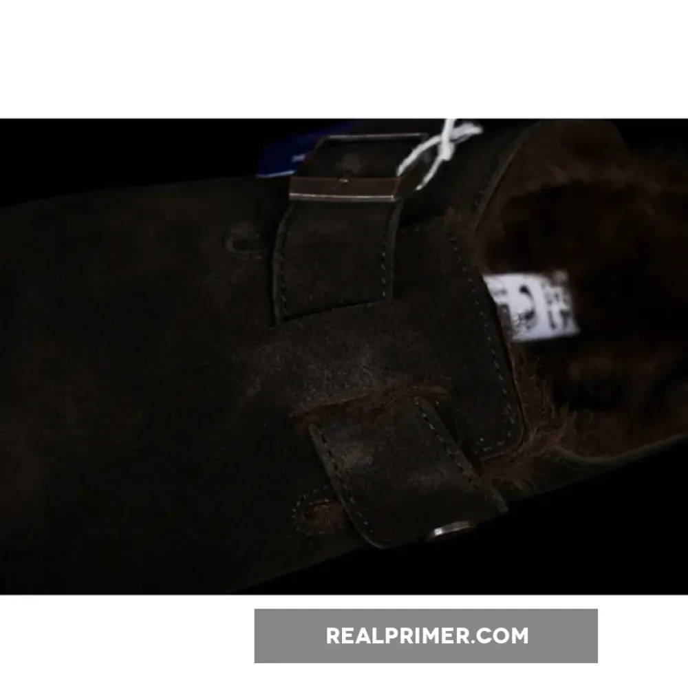 BIRKENSTOCK AUTUMN AND WINTER FLEECE COLLECTION MOCHA BROWN/COFFEE 3QBDUX