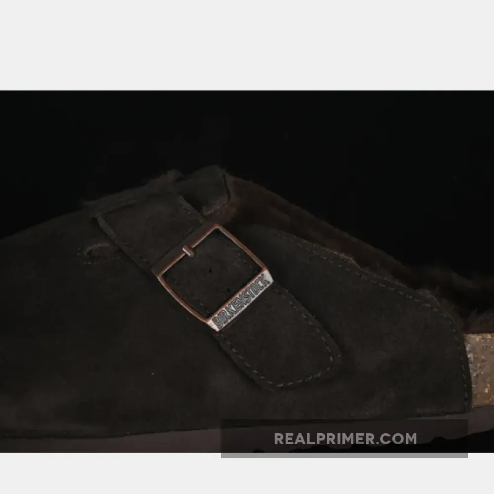 BIRKENSTOCK AUTUMN AND WINTER FLEECE COLLECTION MOCHA BROWN/COFFEE 3QBDUX