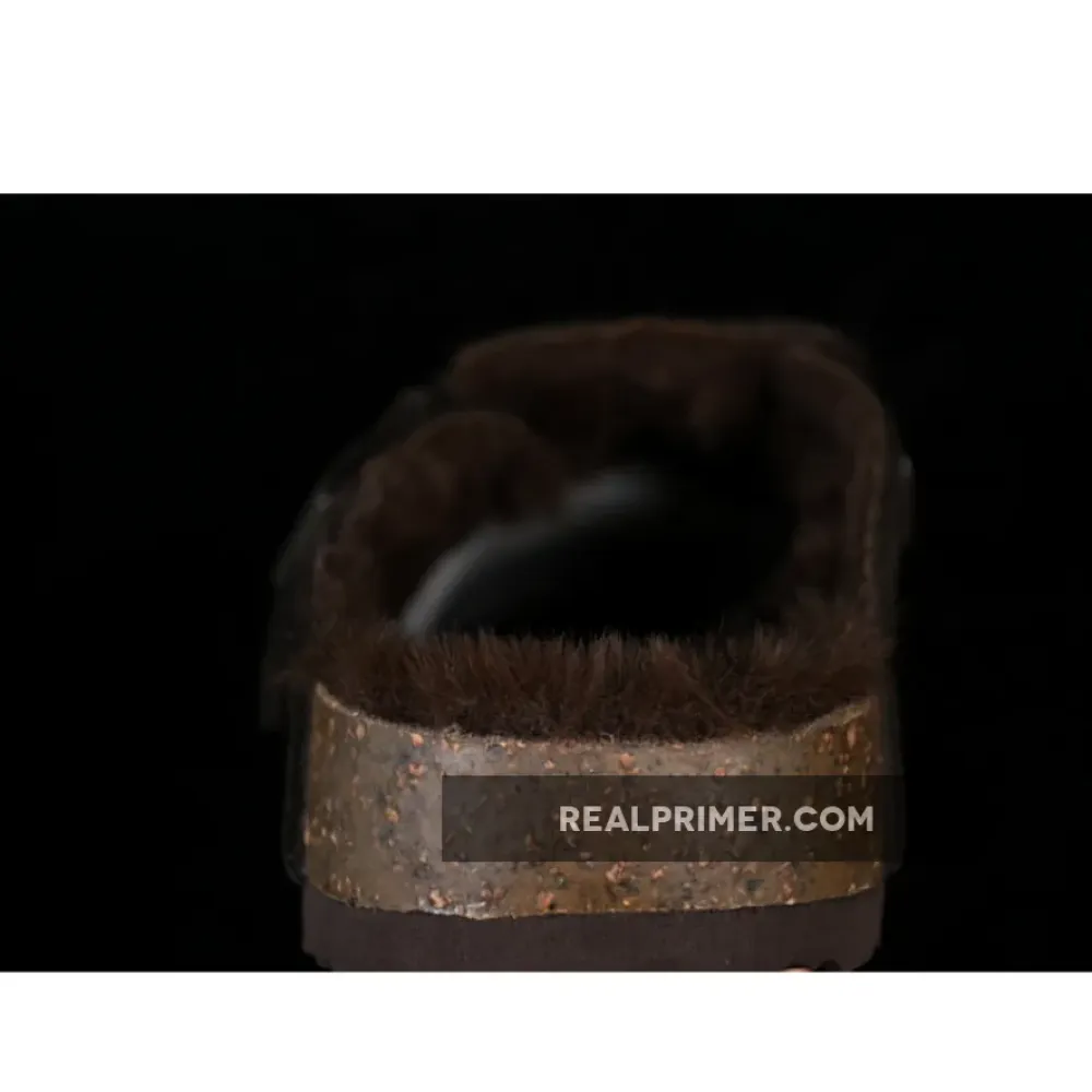 BIRKENSTOCK AUTUMN AND WINTER FLEECE COLLECTION MOCHA BROWN/COFFEE 3QBDUX