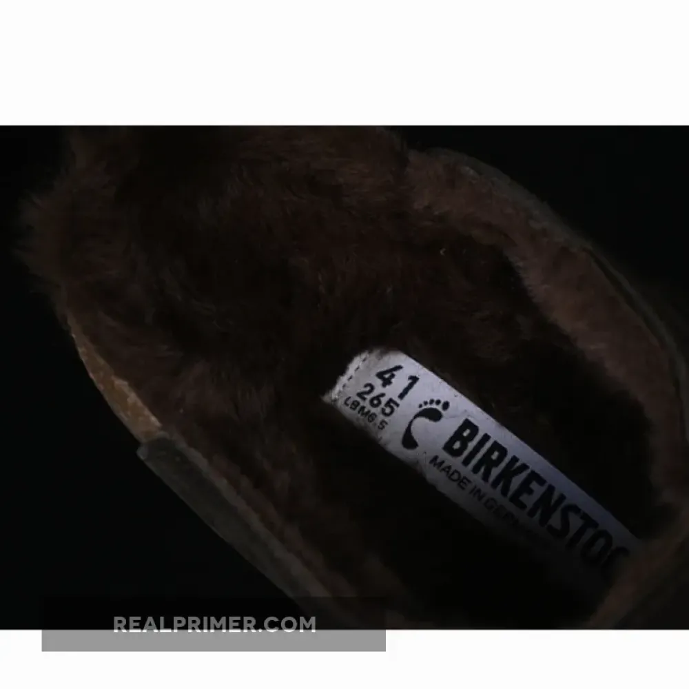 BIRKENSTOCK AUTUMN AND WINTER FLEECE COLLECTION MOCHA BROWN/COFFEE 3QBDUX