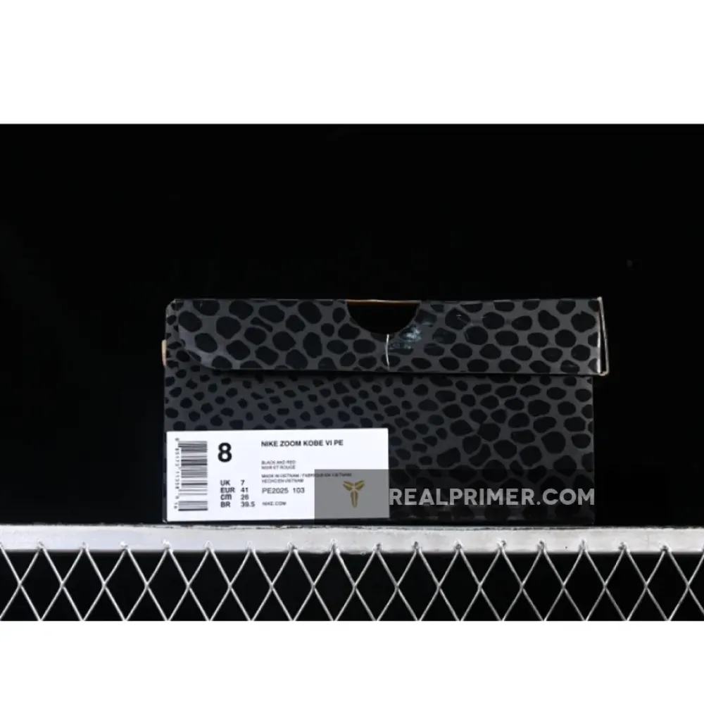 VI PROTRO 6 BLACK/RED/BLACK WOMAN:39