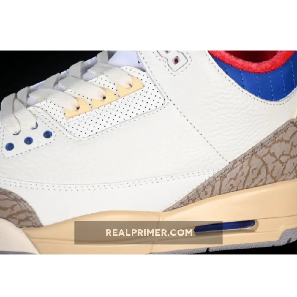 AIR JORDAN 3 RETRO SEOUL 2.0 AJ3 APRICOT/WHITE/BLUE IB1482-100