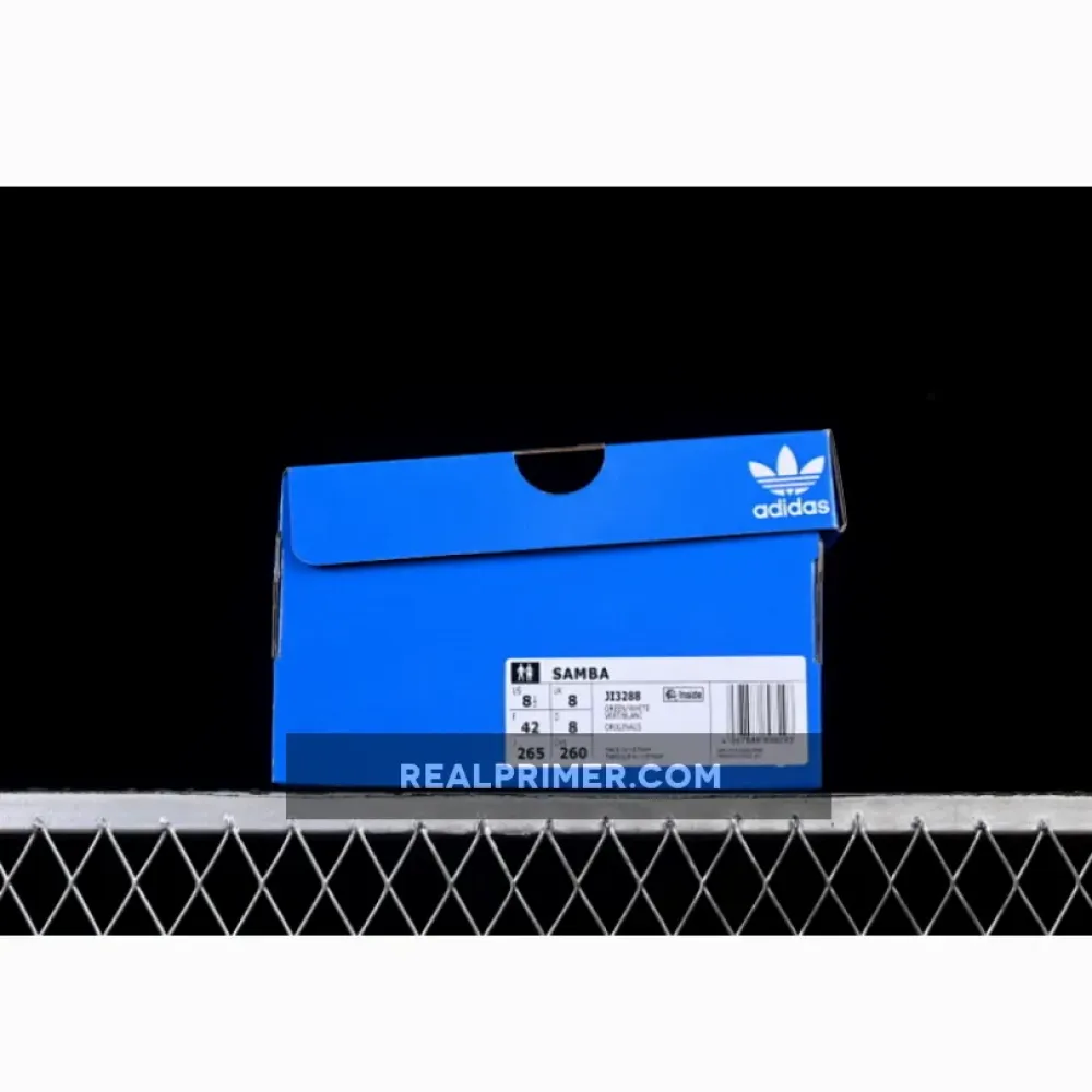 SAMBA CLOVER CASUAL BOARD SHOES KHAKI/COFFEE/WHITE JI3288