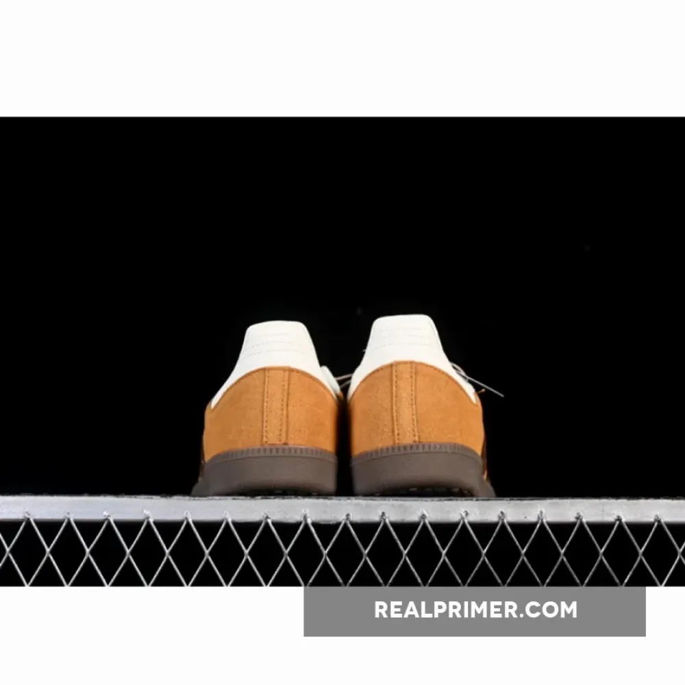 SAMBA CLOVER CASUAL BOARD SHOES KHAKI/COFFEE/WHITE JI3288