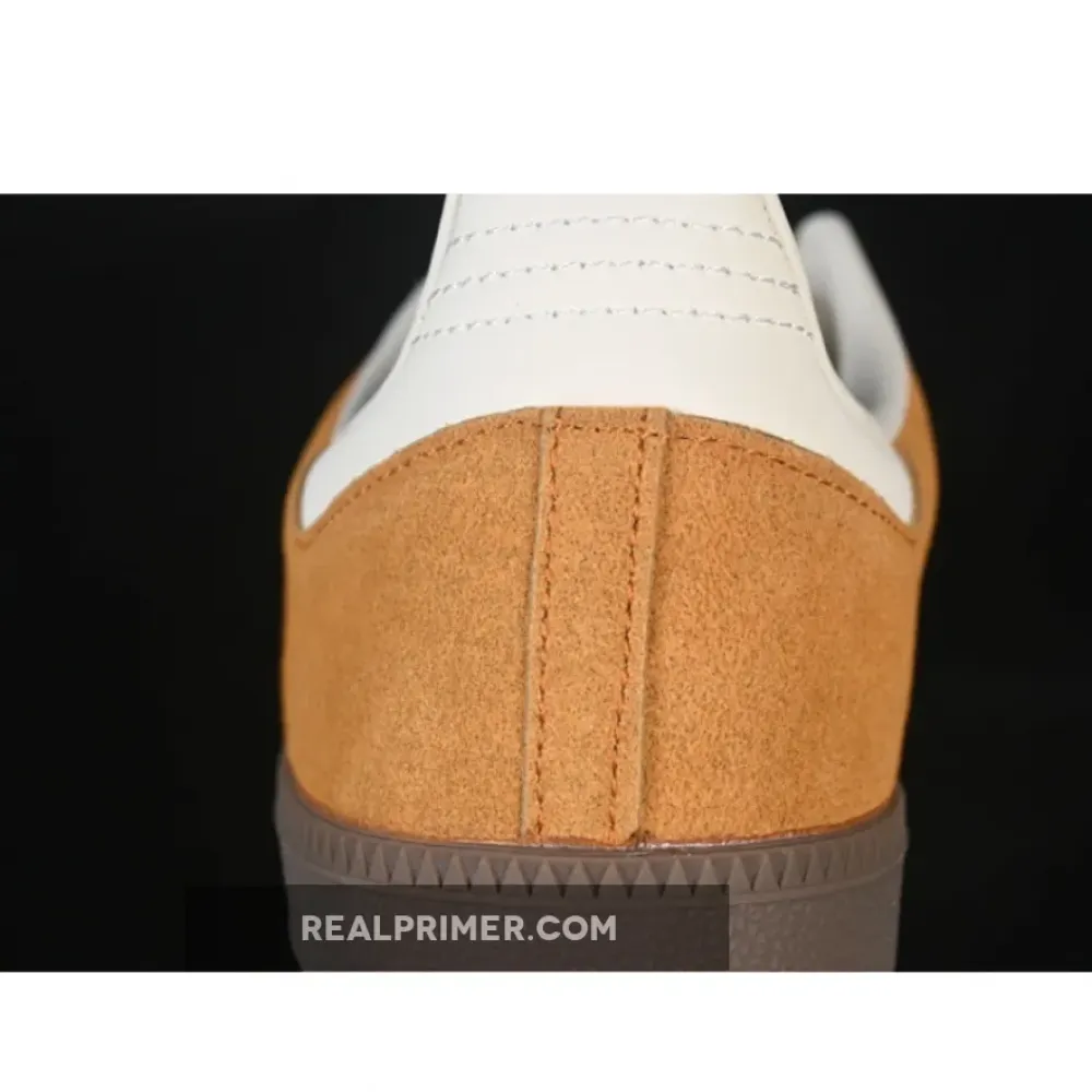 SAMBA CLOVER CASUAL BOARD SHOES KHAKI/COFFEE/WHITE JI3288