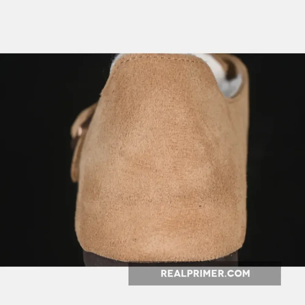 BIRKENSTOCK ADD FLEECE IN AUTUMN AND WINTER CHESTNUT BROWN/BROWN FKLHKA