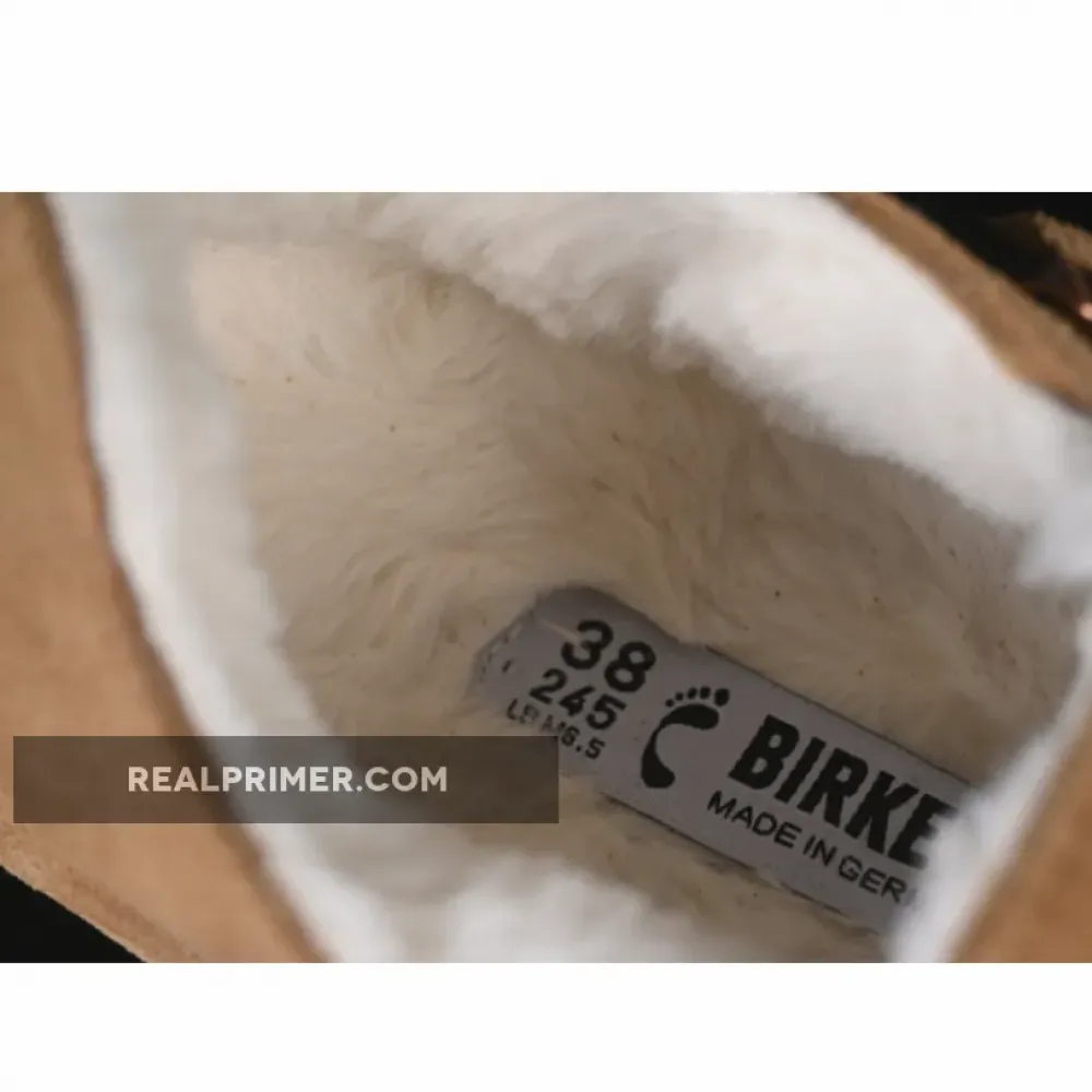 BIRKENSTOCK ADD FLEECE IN AUTUMN AND WINTER CHESTNUT BROWN/BROWN FKLHKA