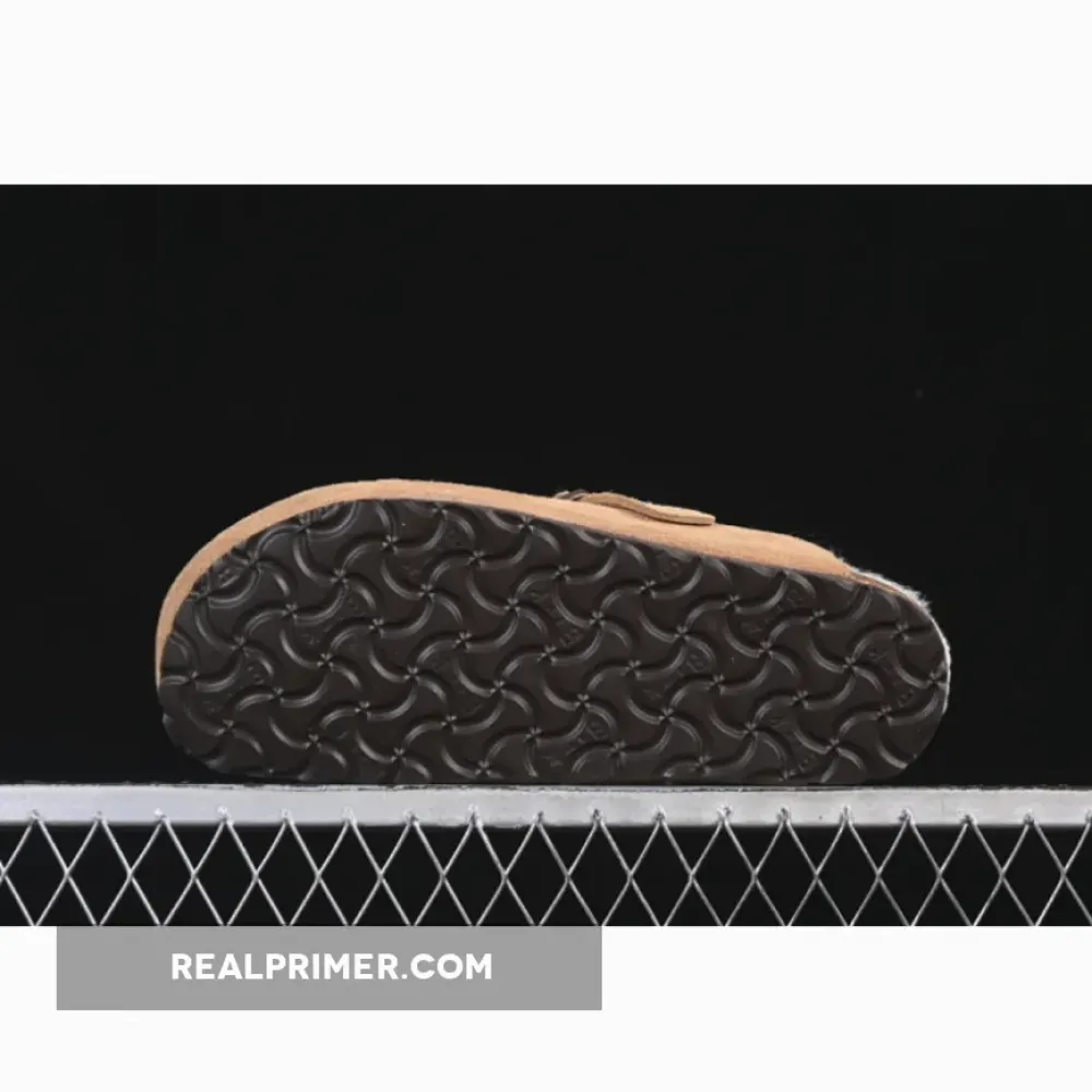 BIRKENSTOCK ADD FLEECE IN AUTUMN AND WINTER CHESTNUT BROWN/BROWN HYTUES