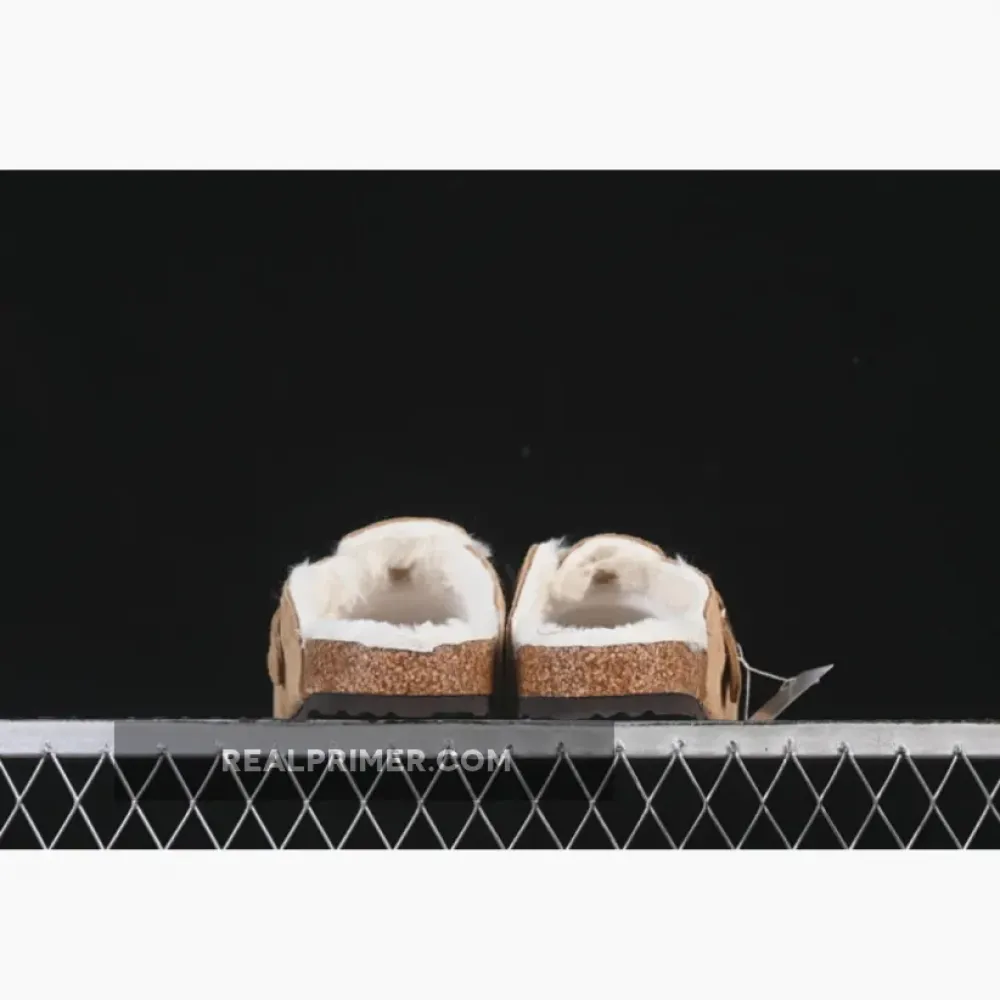 BIRKENSTOCK ADD FLEECE IN AUTUMN AND WINTER CHESTNUT BROWN/BROWN HYTUES